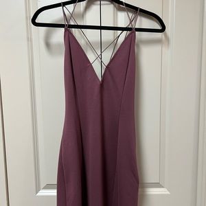 Tobi Maroon Mini Dress